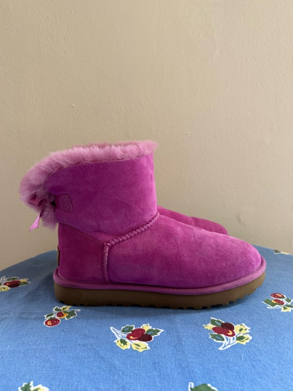 Ugg mini Bailey bow boot II pink 6